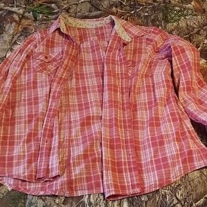 Long sleeve button up shirt